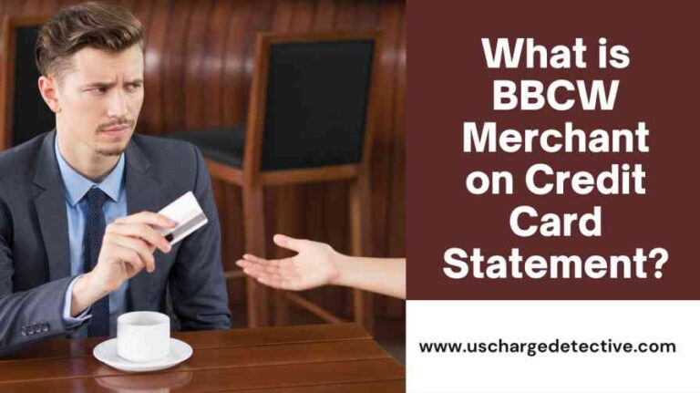 What is bbcw merchant on credit card statement?