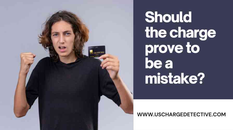 Should the charge prove to be a mistake?