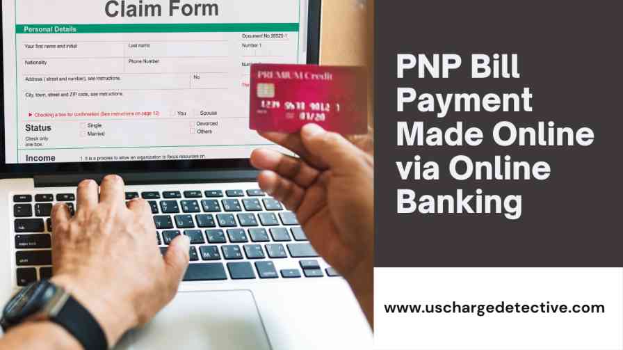 Pnp bill payment made online via online banking